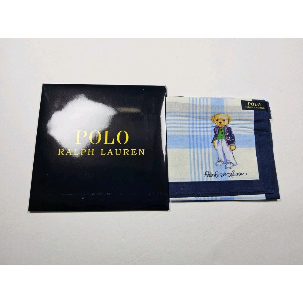 Polo Ralph Lauren Handkerchief Neckerchief Bandana Scarf Pocket Square Japan